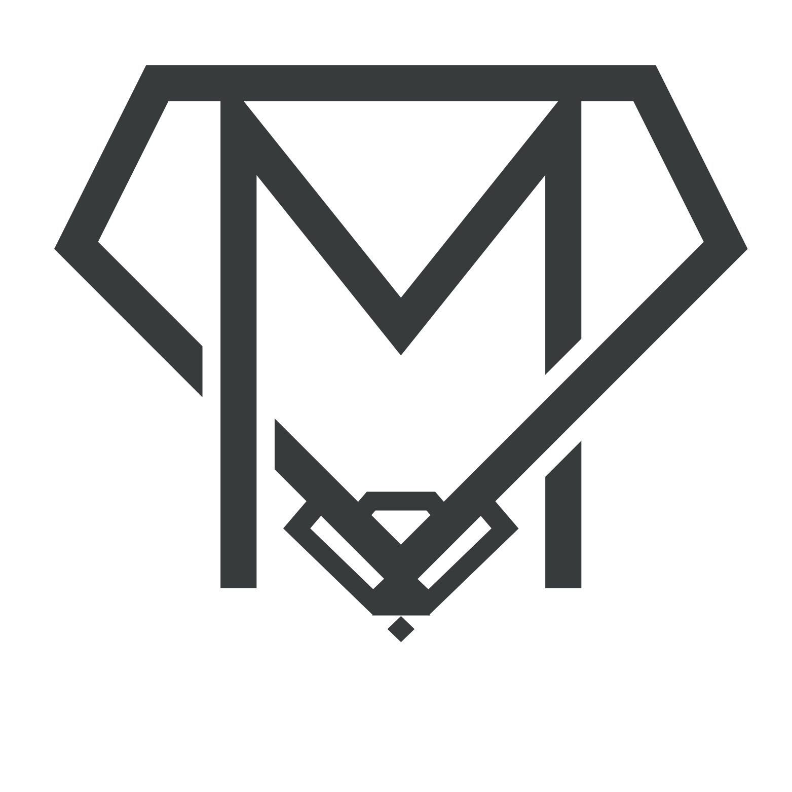logo Universo de Maria monocromatico